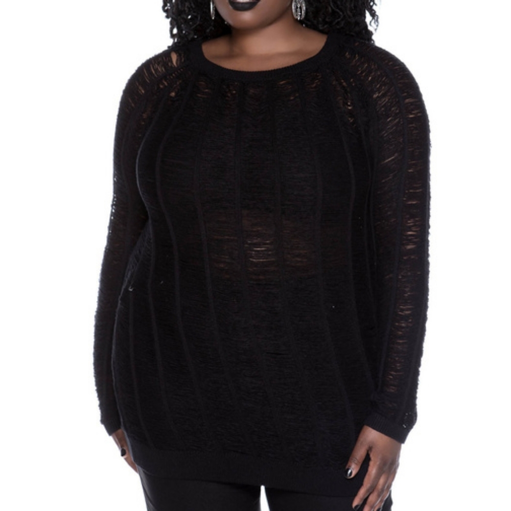 Killstar Tracy Tomb Knit Sweater